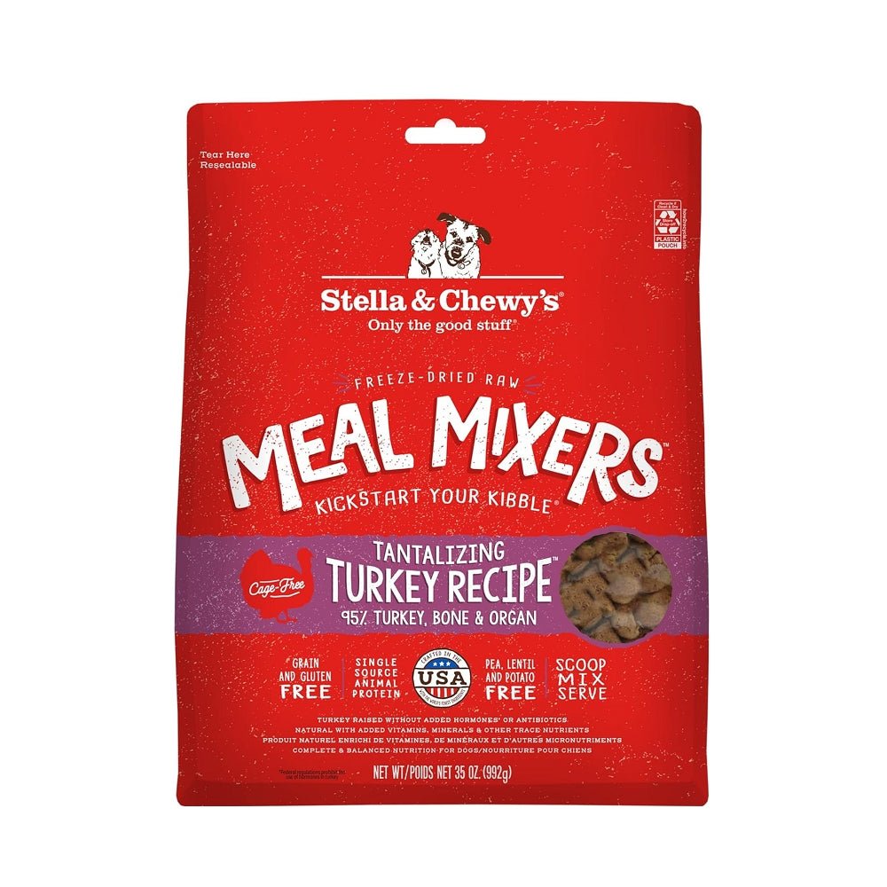 Grain Free Freeze Dried Cage Free Turkey Dog Meal Mixers - Image 2
