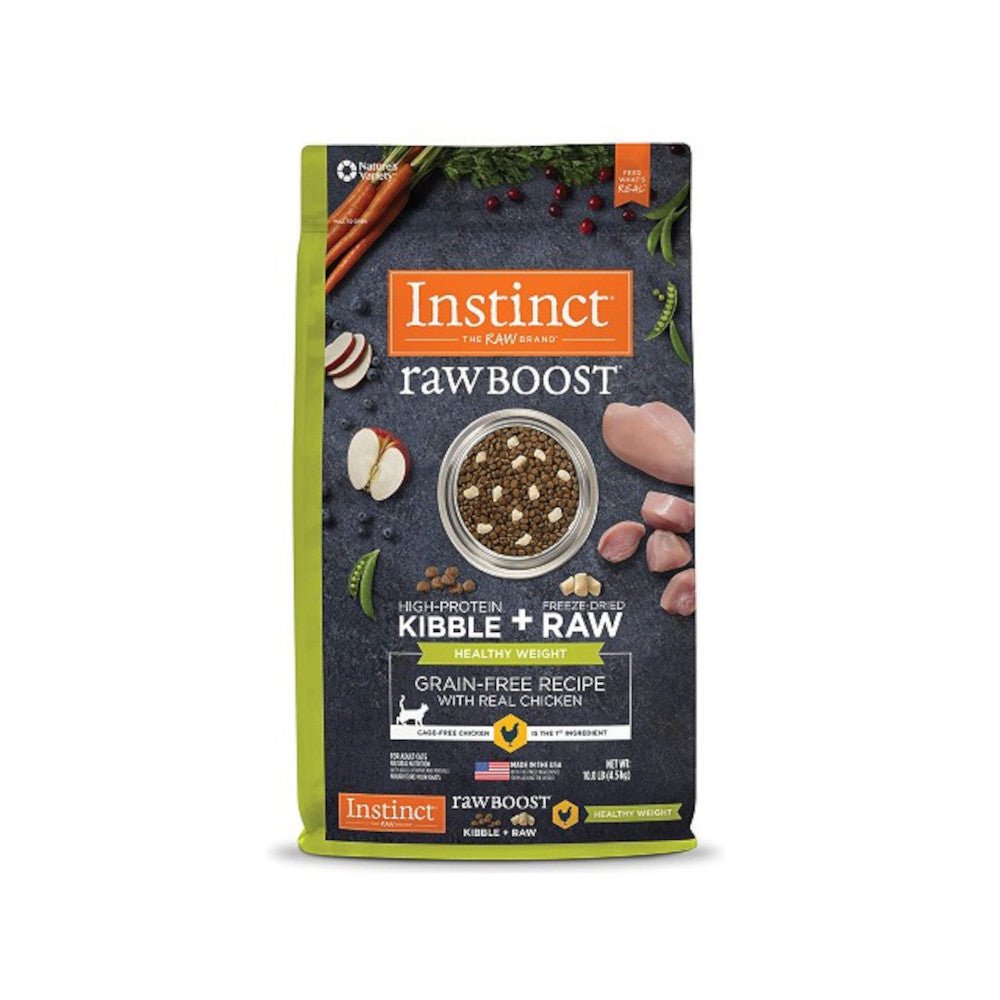Raw Boost Healthy Weight Grain Free Kibble Cat Dry Food - Chicken - Image 5