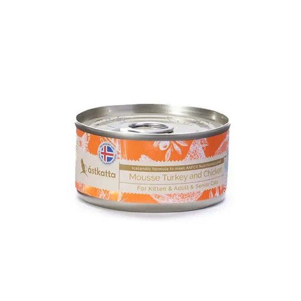 Turkey & Chicken Mousse Cat Can