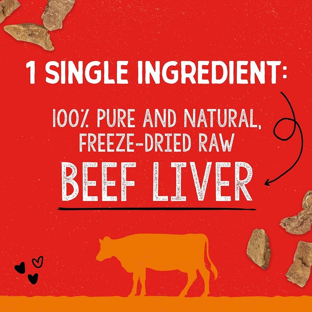 Freeze Dried Beef Liver Dog Treats - Image 2