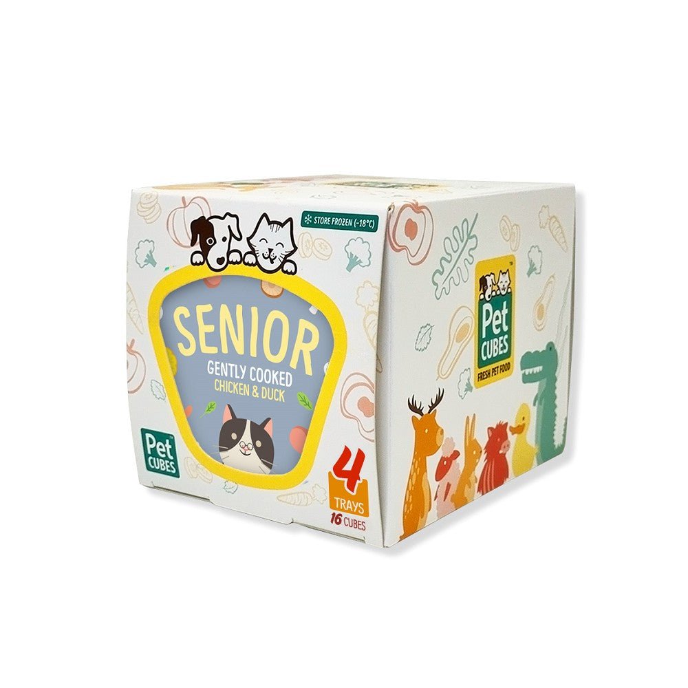 Frozen Fresh Human-Grade Gently Cooked Chicken & Duck Senior Cat Food - Image 5