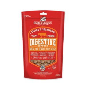 Stella's Solutions Digestive Support Freeze Boost Grass Fed Beef - Meal or Topper Dog Food