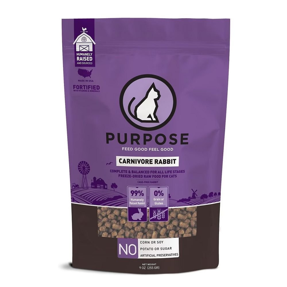 Single Protein Carnivore Rabbit Freeze Dried Cat Food - Image 3