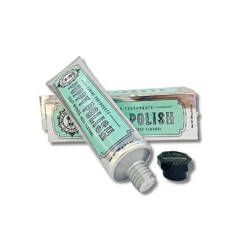 Puppy Polish Filet Mignon (Steak) Dog Toothpaste