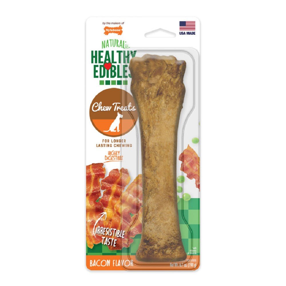 Healthy Edibles Bacon Flavor Dog Dental Chew - Image 12