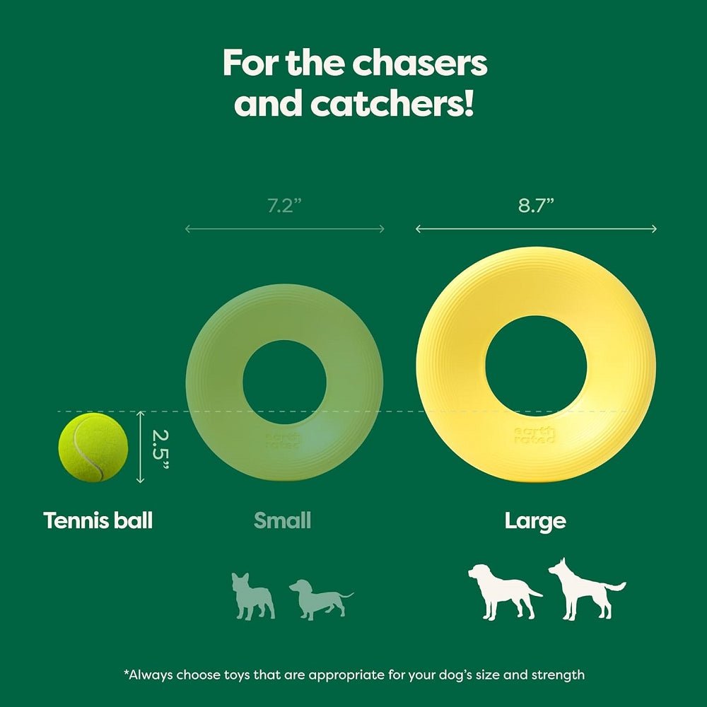 Natural Rubber Dog Flyer Toy - Image 4