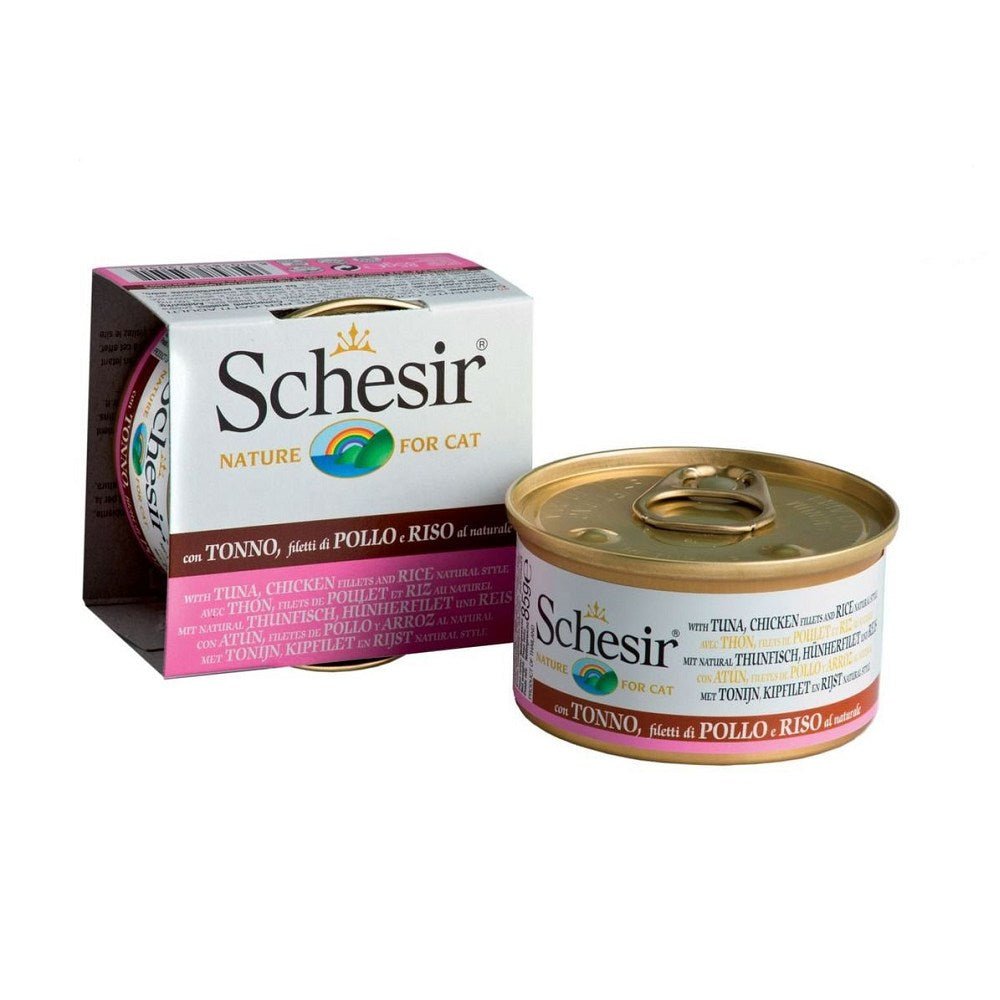 175 Tuna and Chicken Fillets with Rice Natural Style Supplementry Diet Cat Can - Image 2