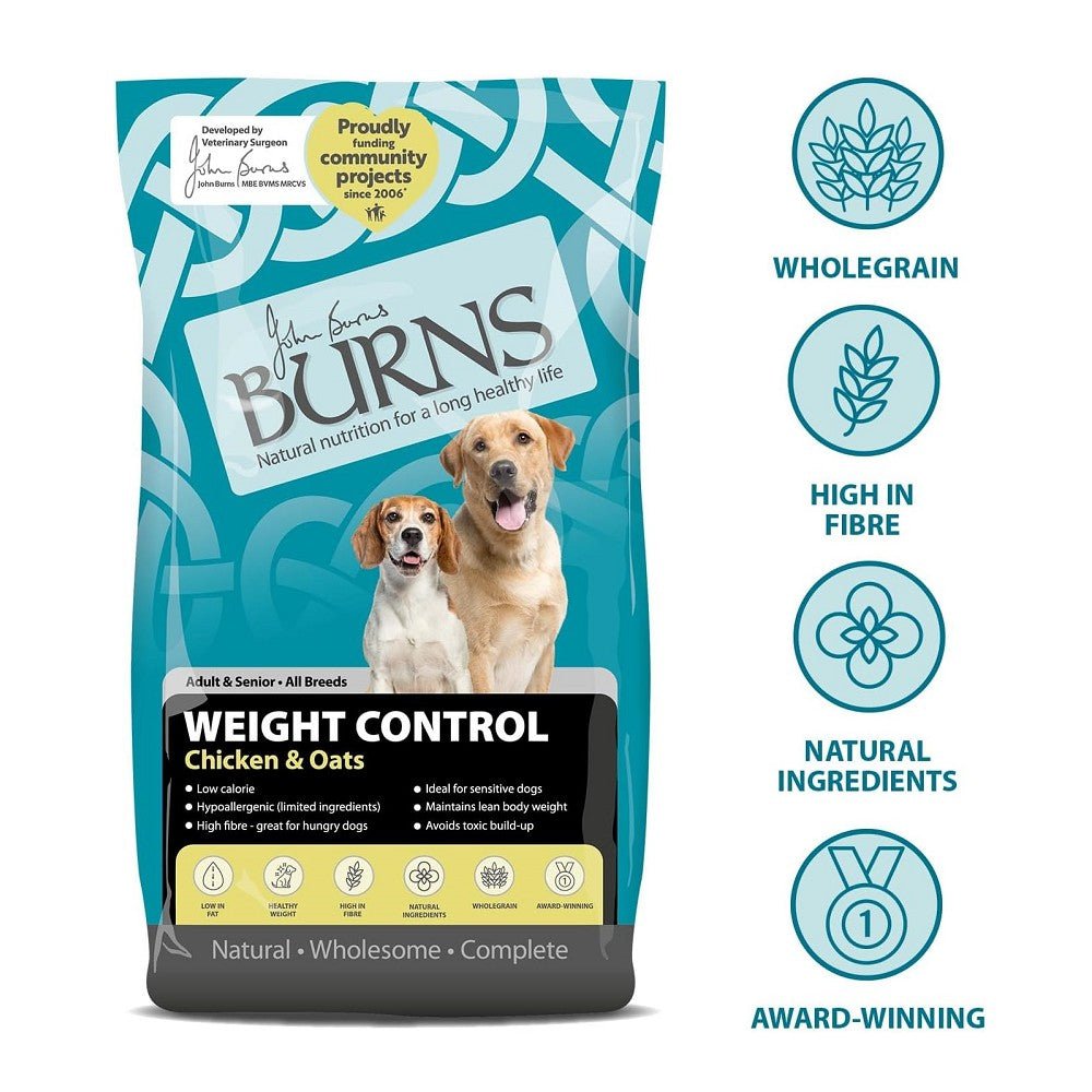 Adult Weight Control Chicken & Oats Dog Dry Food - Image 3