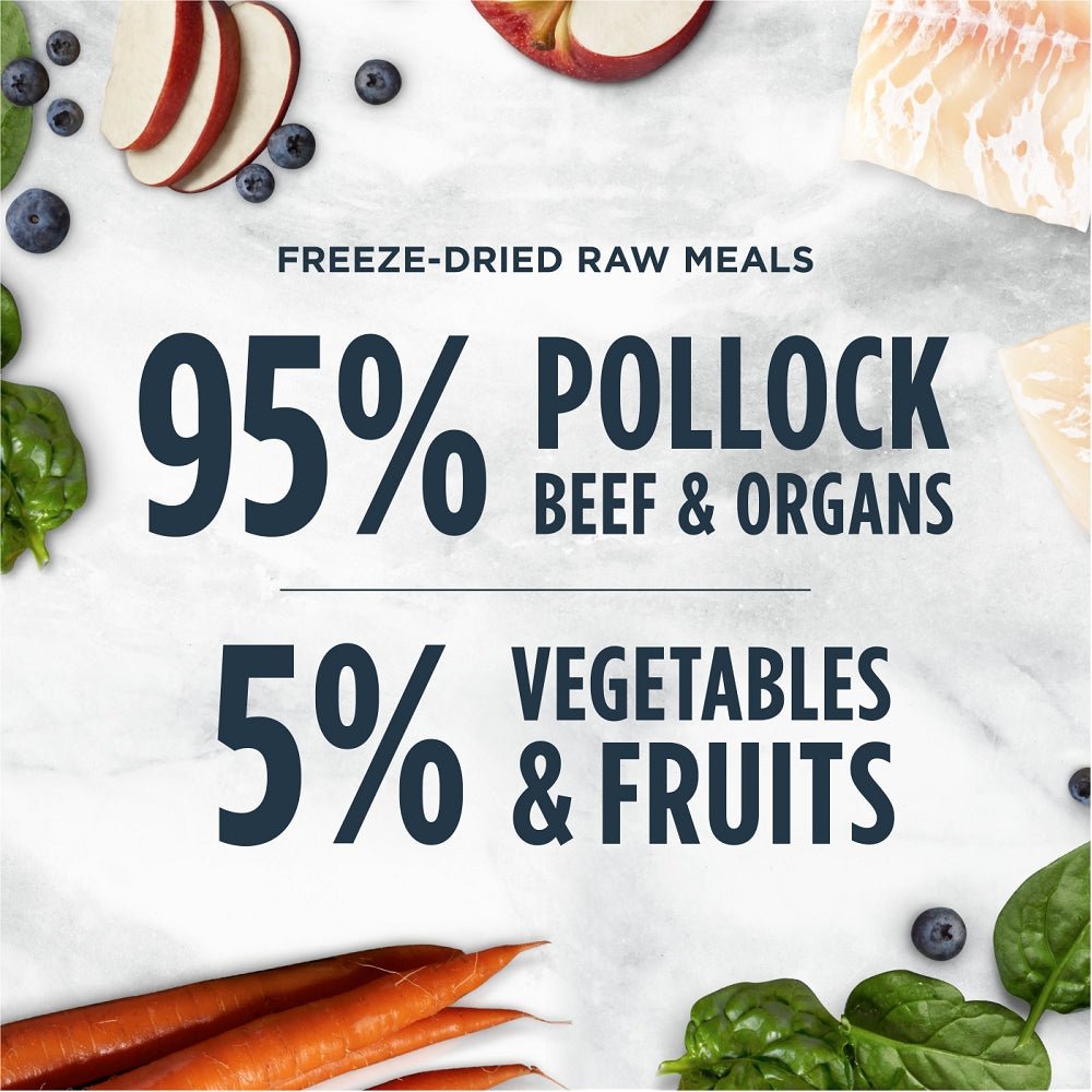 Freeze Dried Raw Meals - Pollock Cat Food - Image 6