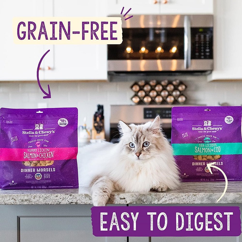 Grain Free Freeze Dried Duck & Goose Dinner Morsels Cat Food - Image 7