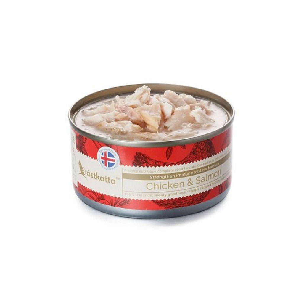 Chicken & Sockeye Salmon Complete Cat Can - Image 2