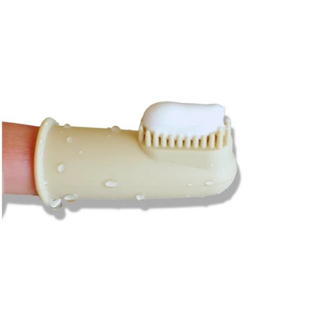 Puppy Polisher Silicone BPA Free Finger Brush for Dogs - Image 2
