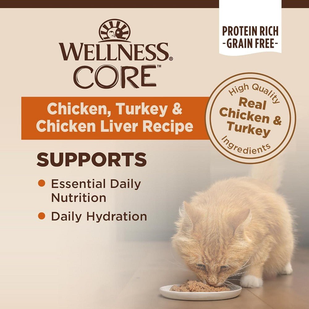 CORE Pate Chicken, Turkey & Chicken Liver Adult Cat Can - Image 3