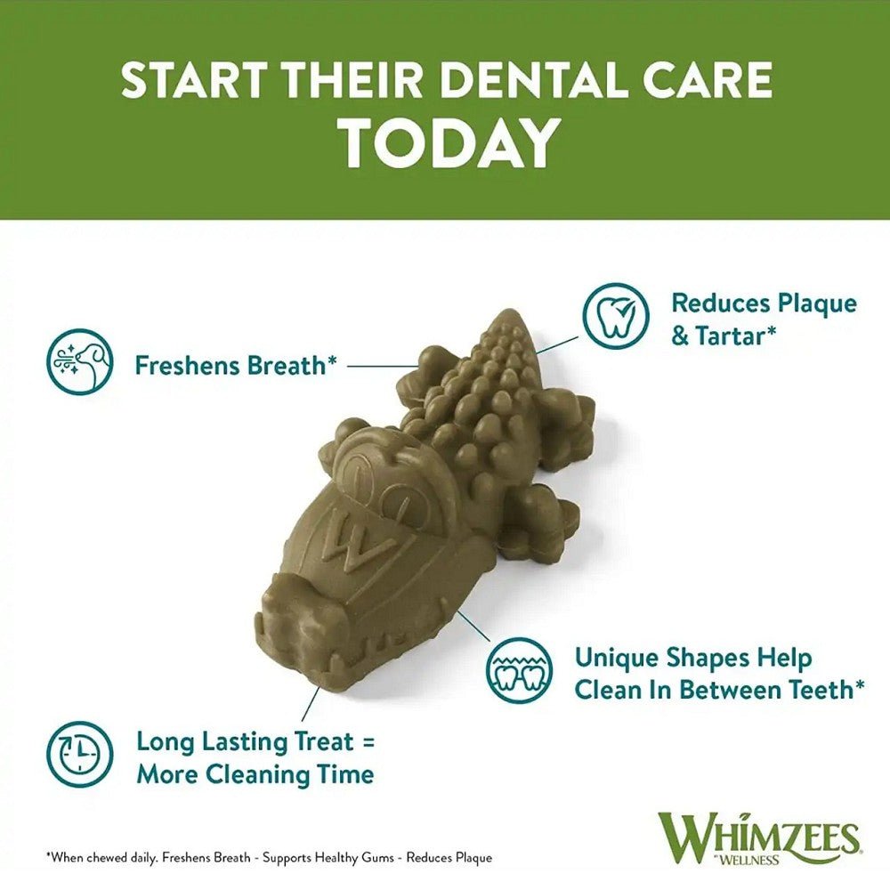 Vegetarian Alligator Dog Dental Treats - Image 2