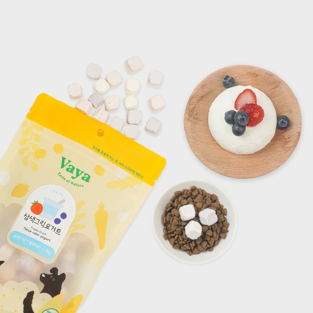 Freeze Dried Three Colour Yogurt Dog Treats - Image 4
