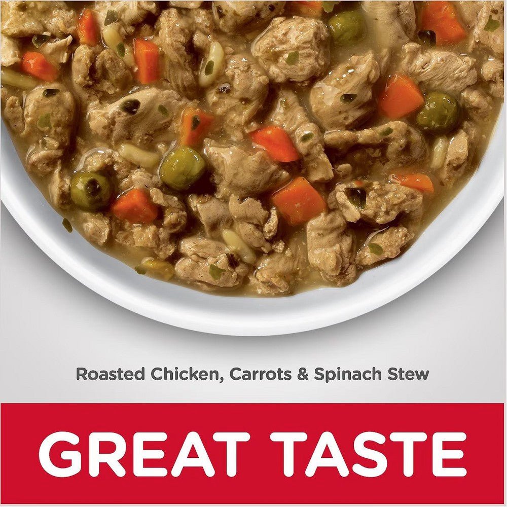 Healthy Cuisine Roasted Chicken Carrots and Spinach Stew Dog Wet Food - Image 3
