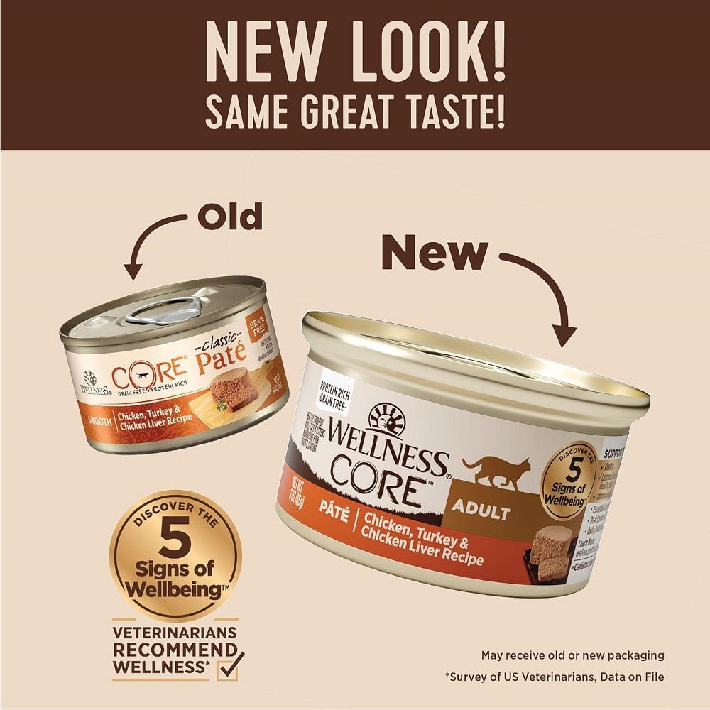 CORE Pate Chicken, Turkey & Chicken Liver Adult Cat Can - Image 2
