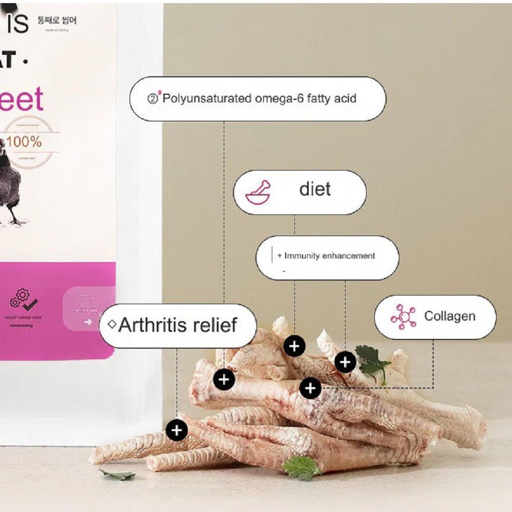 Wild Treat - Freeze Dried Chicken Feet Dog Treats - Image 3