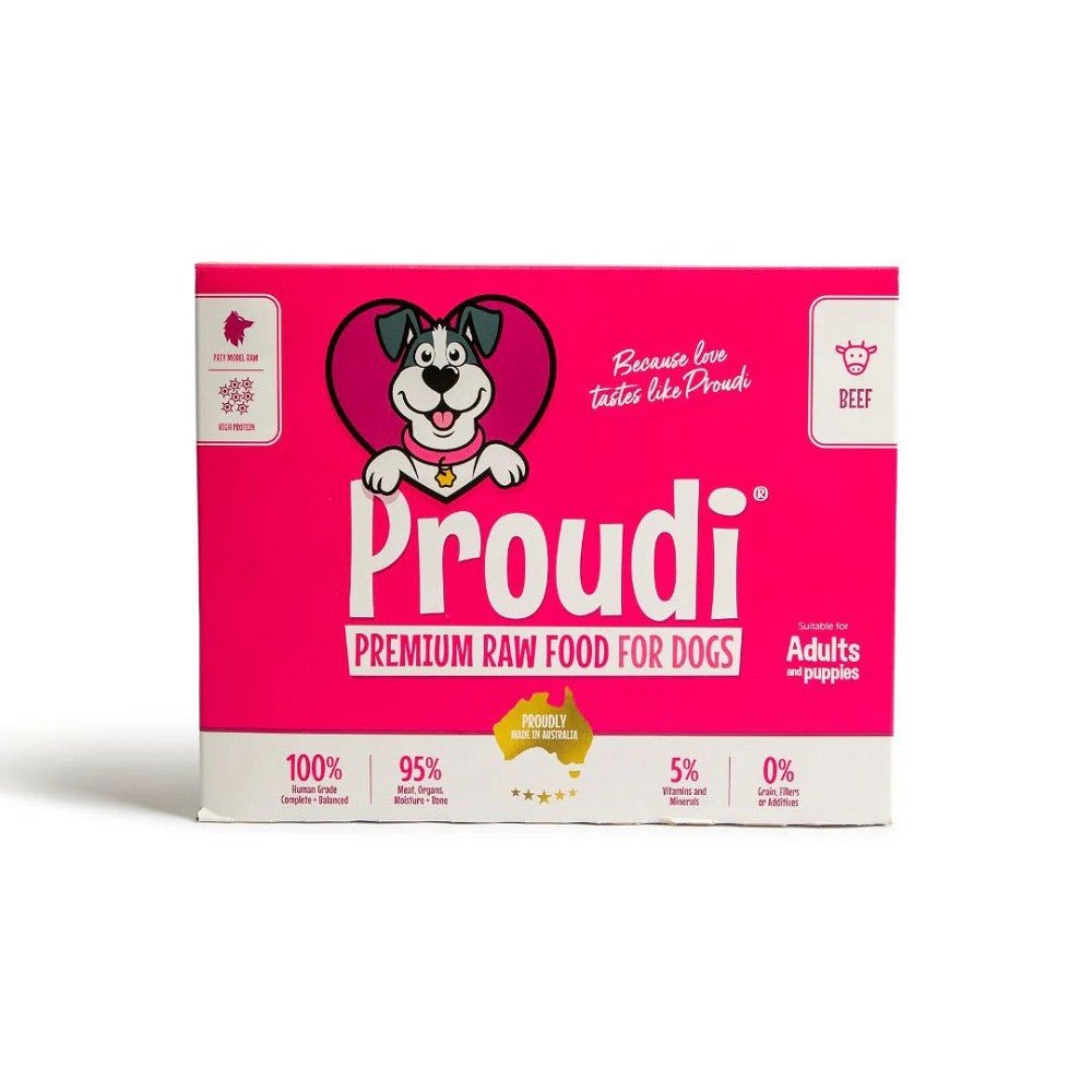 Frozen Single Protein Beef Raw Dog Food - Image 3