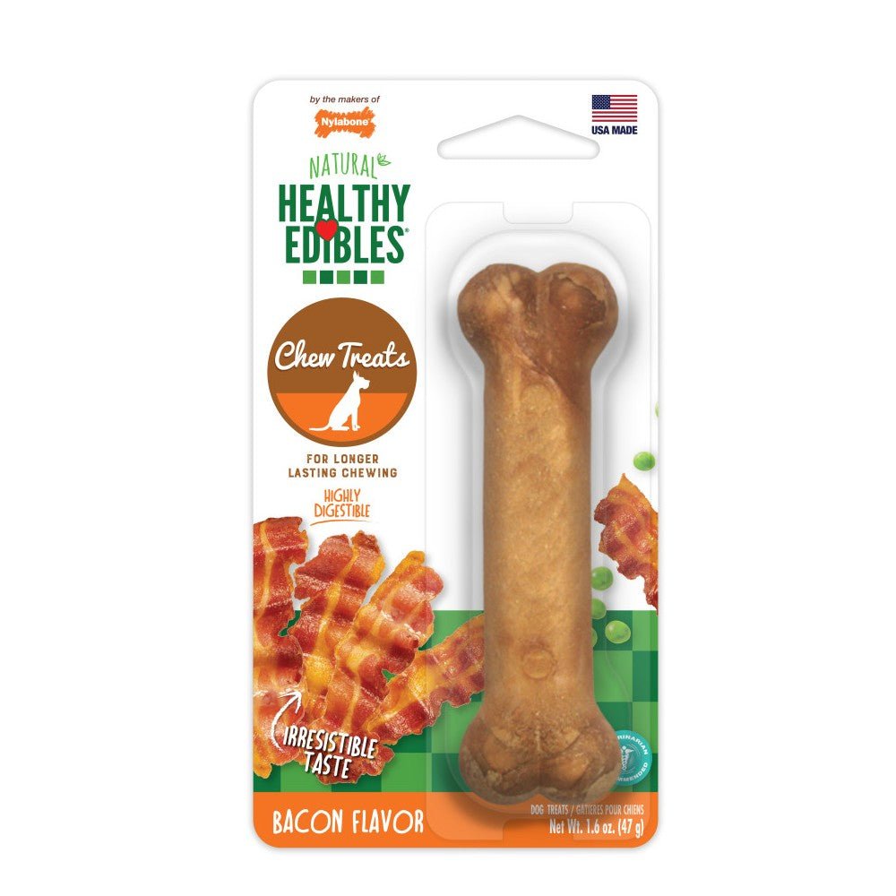 Healthy Edibles Bacon Flavor Dog Dental Chew - Image 10