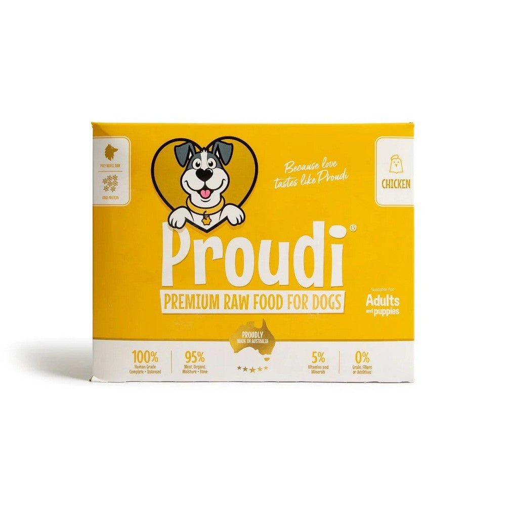 Frozen Single Protein Chicken Raw Dog Food - Image 3