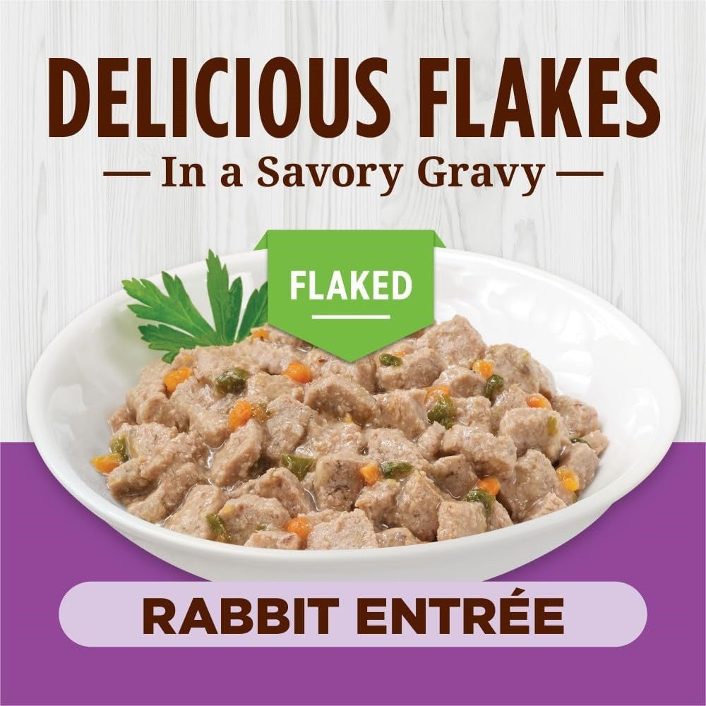 All Life Stages Grain-Free Flaked Rabbit Entree Cat Can - Image 3