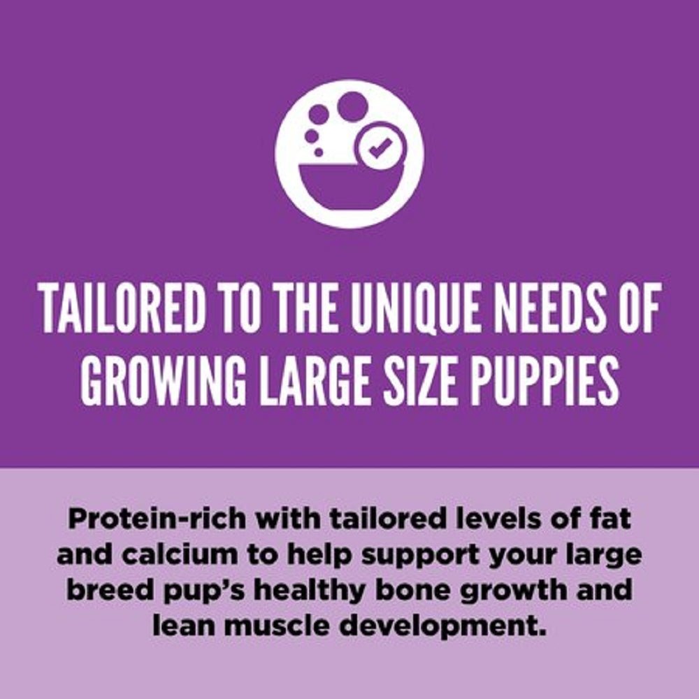 Large Puppy Formula Chicken & Turkey Dog Dry Food (USA) - Image 3