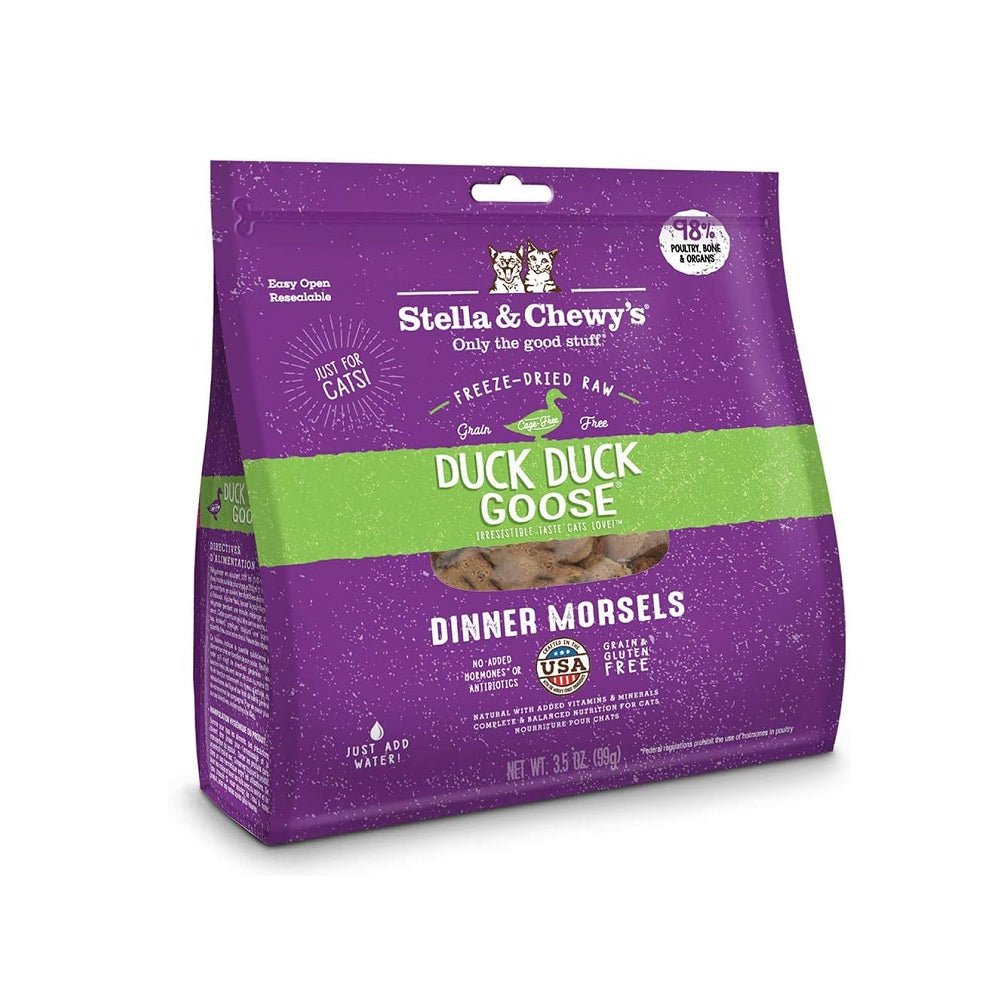Grain Free Freeze Dried Duck & Goose Dinner Morsels Cat Food - Image 2