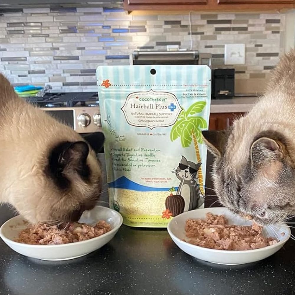 Hairball Plus Organic Coconut Hairball Management Supplement - Image 2