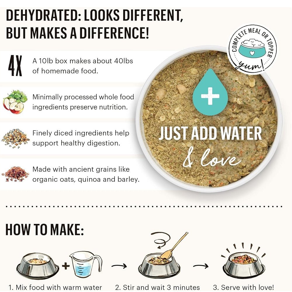 Gourmet Grain Turkey & Fish Complete Dehydrated Dog Food - Image 5