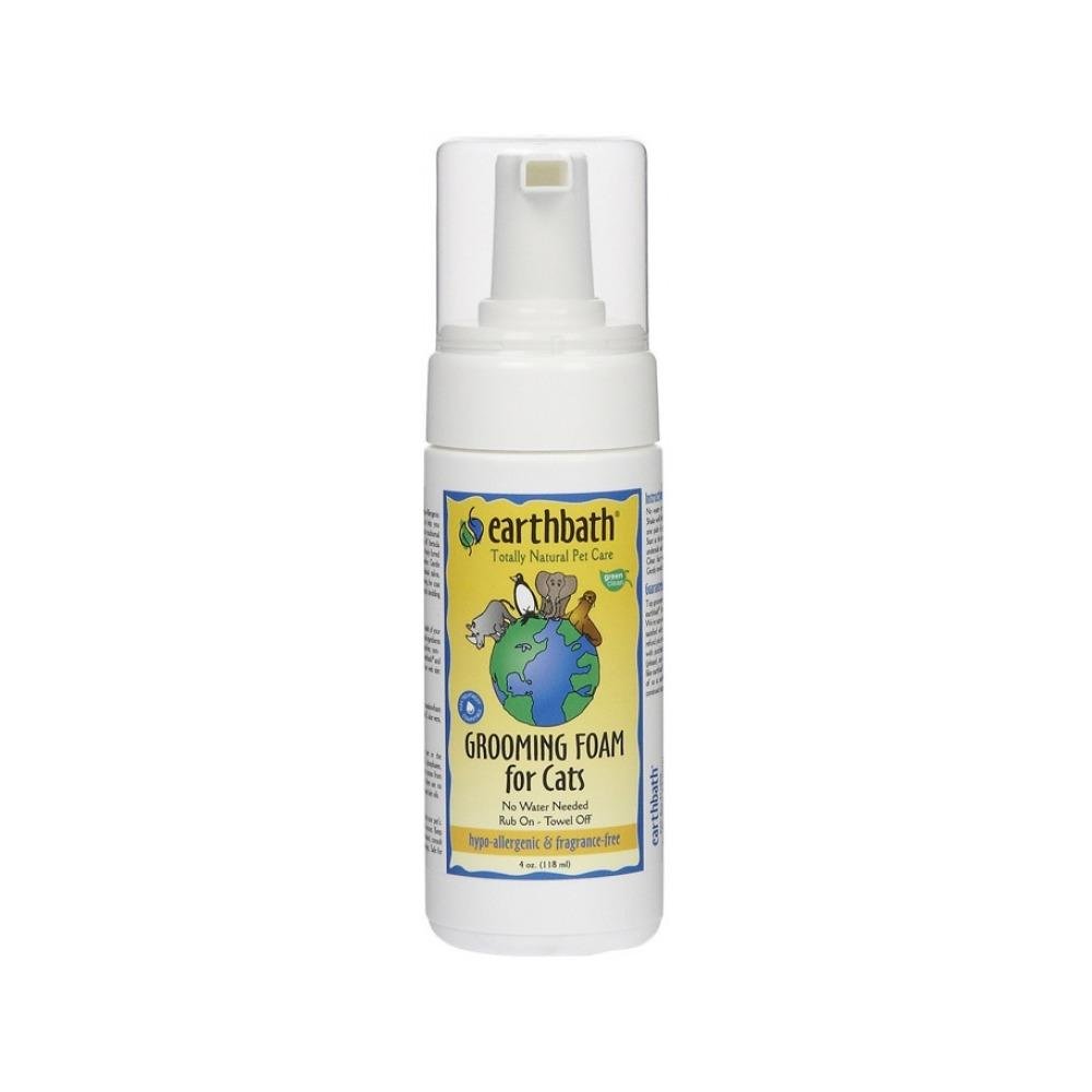 earthbath - Hypo - Allergenic Grooming Foam for Cats 4 oz