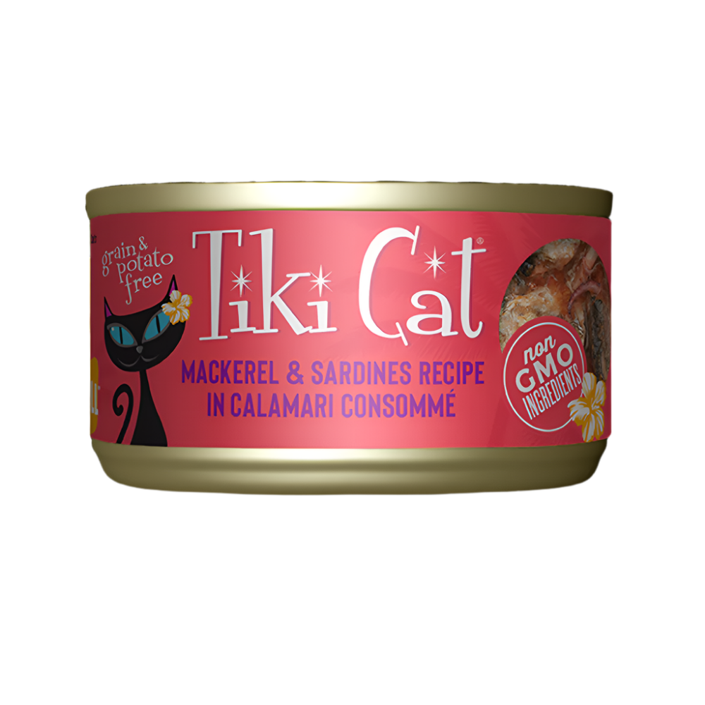 Tiki Pets - Grill Mackerel & Sardines Cat Can 2.8 oz