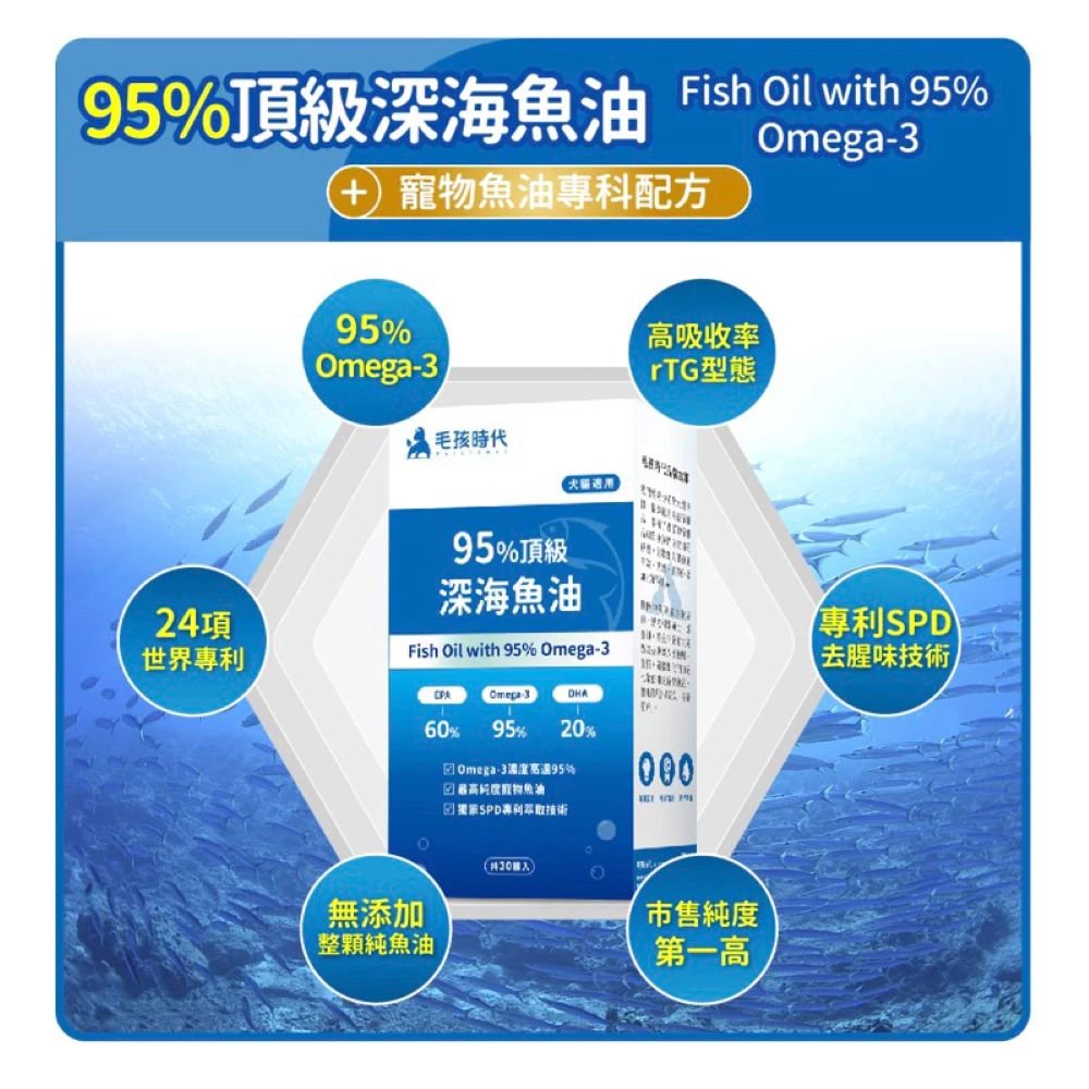 Fish Oil with 95% Omega-3 for Dogs & Cats - Image 2