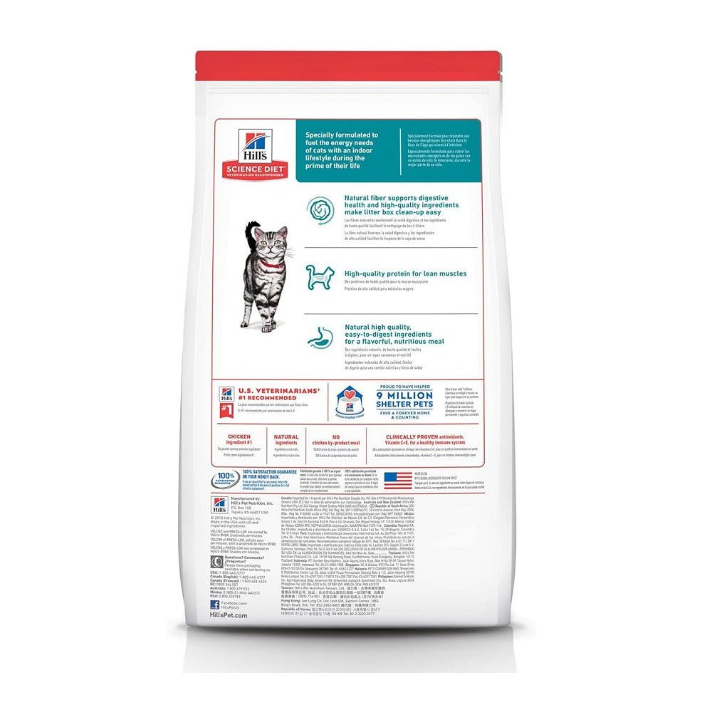 Science Diet - Everyday Diet Chicken Recipe for Indoor Adult 1-6 Cat Dry Food - Image 3