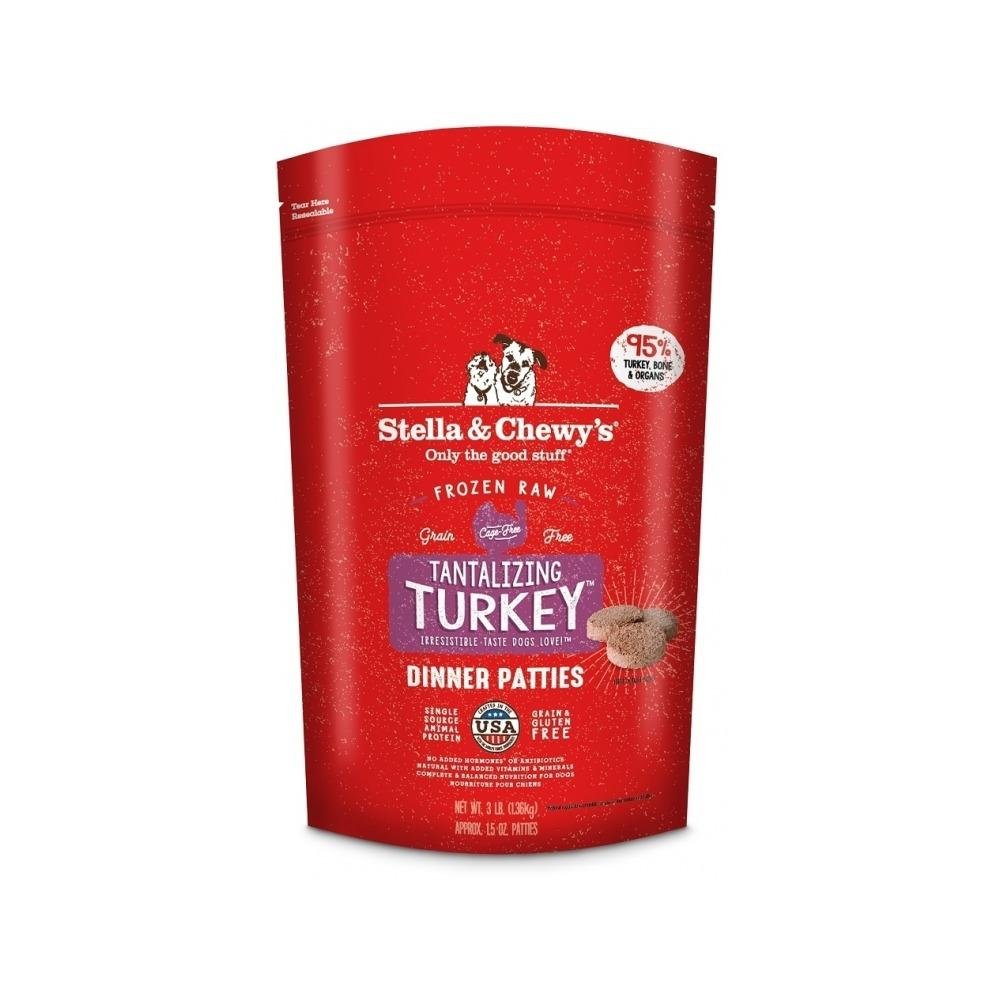 Frozen Raw Turkey Dinner Patties Dog Food - Image 2