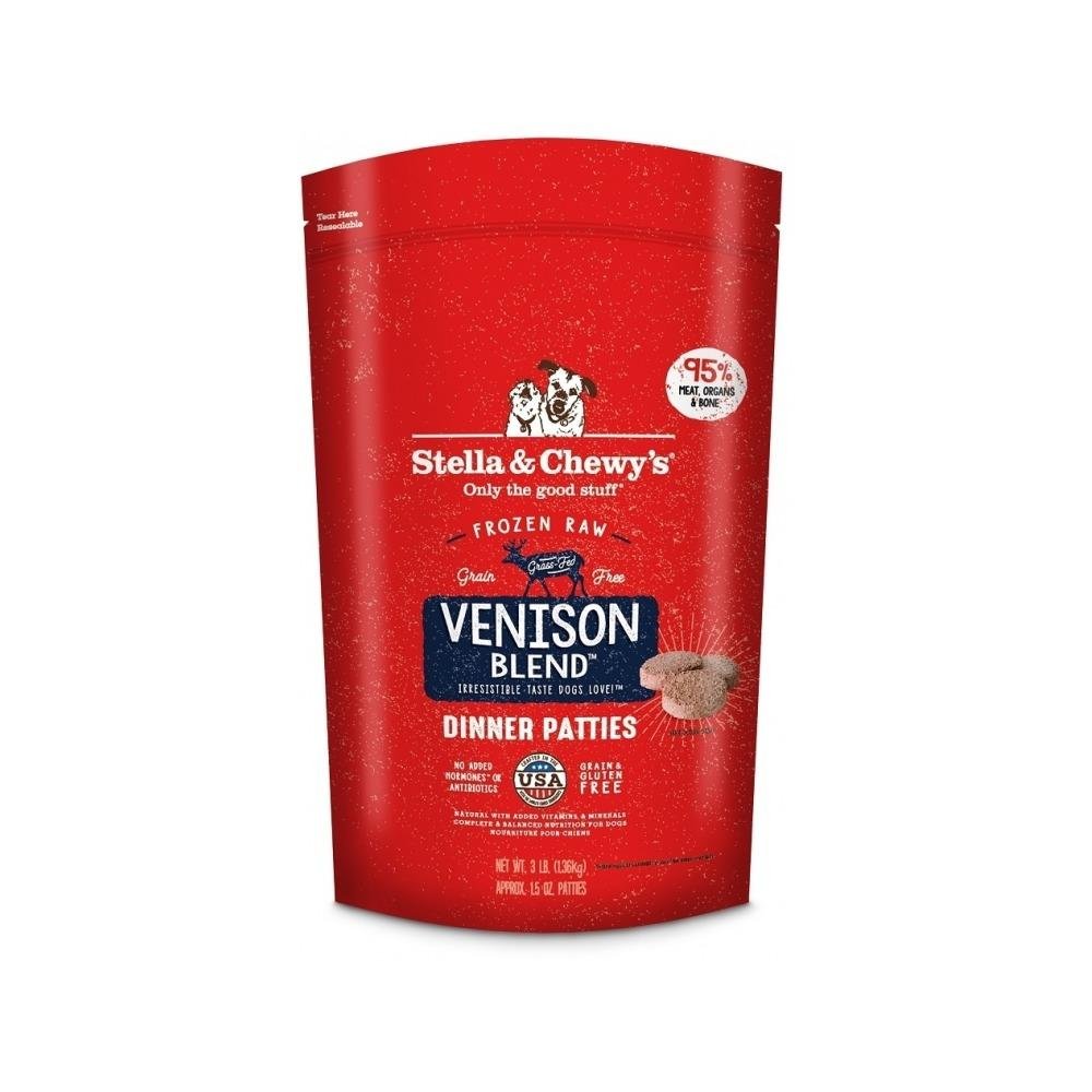 Frozen Raw Venison Dinner Patties Dog Food - Image 2