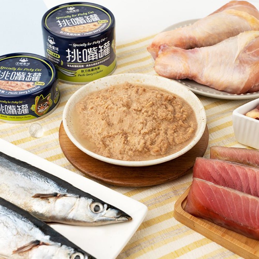 Specially for Picky Cat - Salmon & Bonito Complete Balanced Cat Can - Image 5