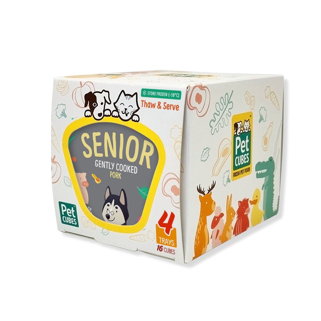 Frozen Fresh Human-Grade Gently Cooked Pork Senior Dog Food - Image 2
