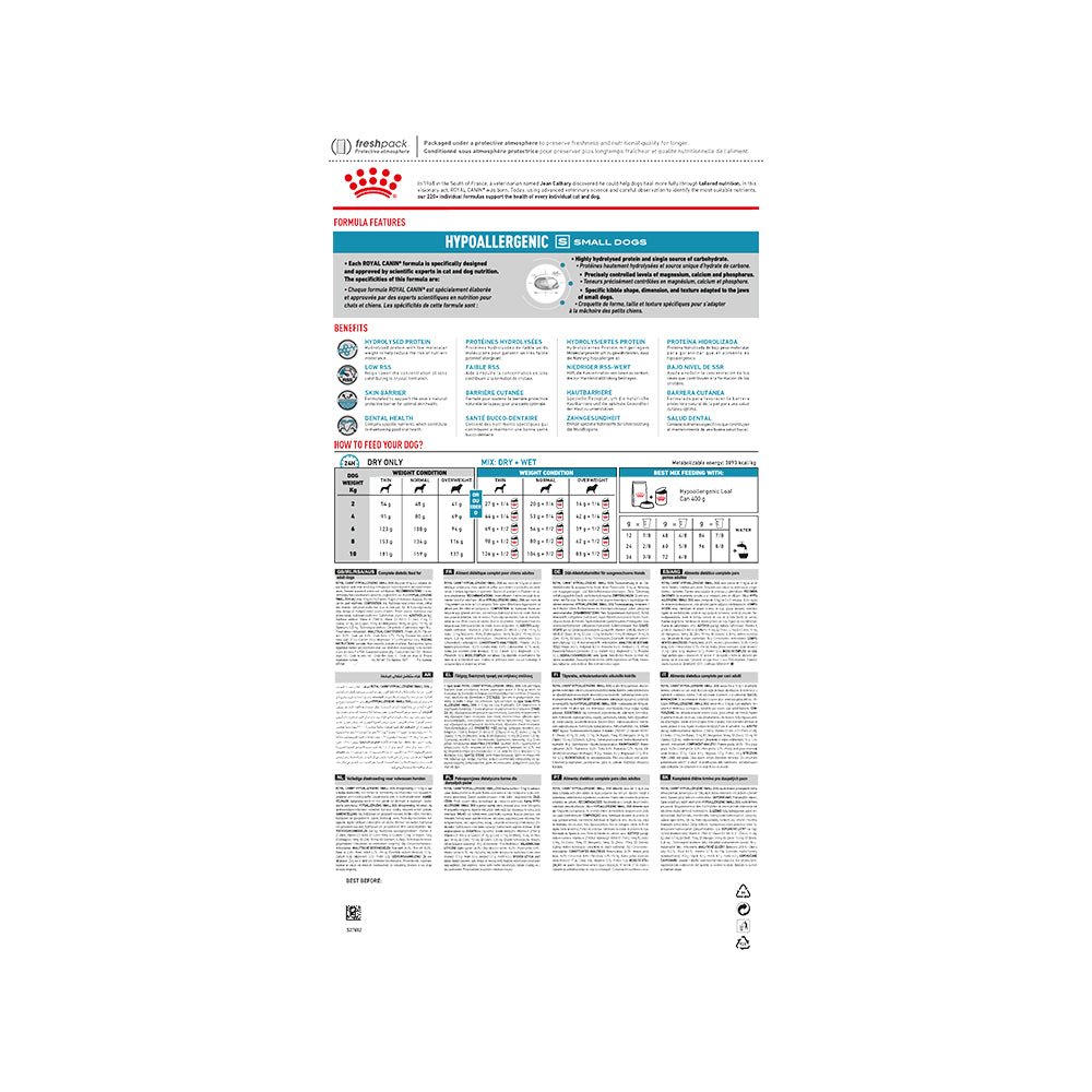 VHN Hypoallergenic Small Adult Dog Dry Food - Image 3
