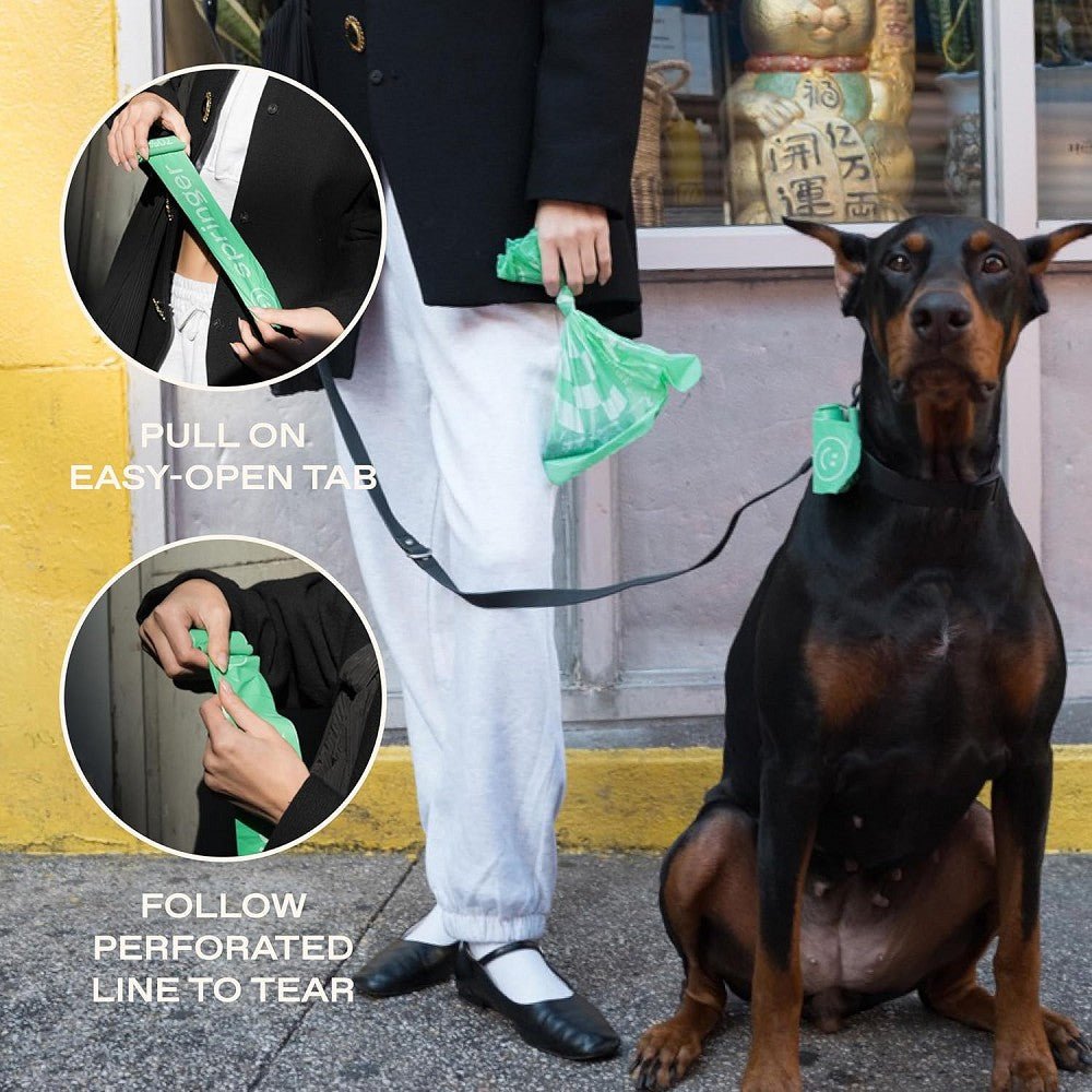 Dog Poop Bag Dispenser with 15 Poop Bags - Image 6