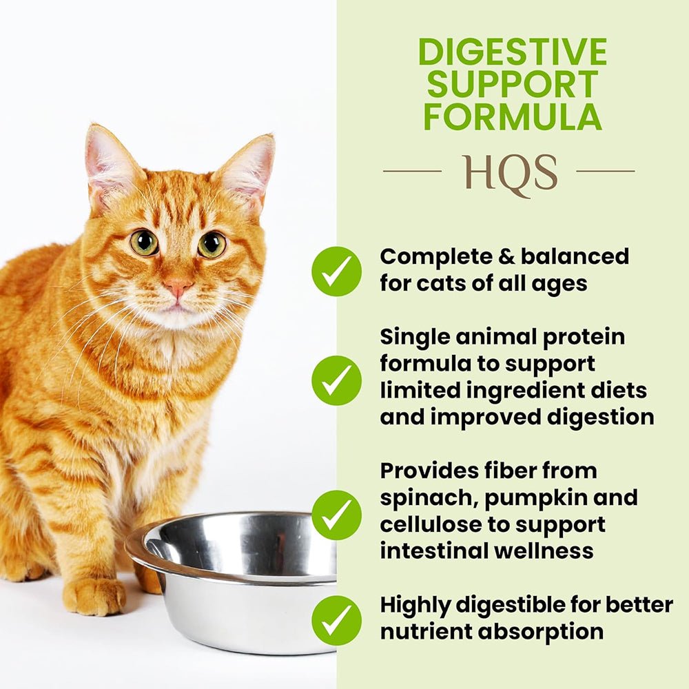 HQS Supportive Digestive Supportformula - Chicken Recipe With Pumpkin In Gravy Adult Cat Food - Image 4