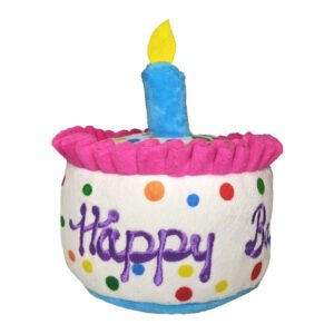 Happy Barkday Cake Dog Plush Toy