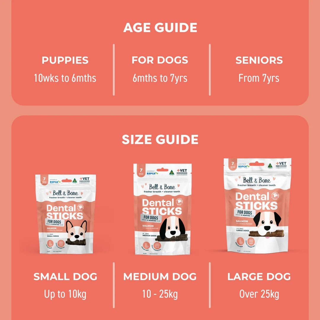 Bell & Bone - Salmon with Mint & Charcoal Dog Dental Treats - Image 4