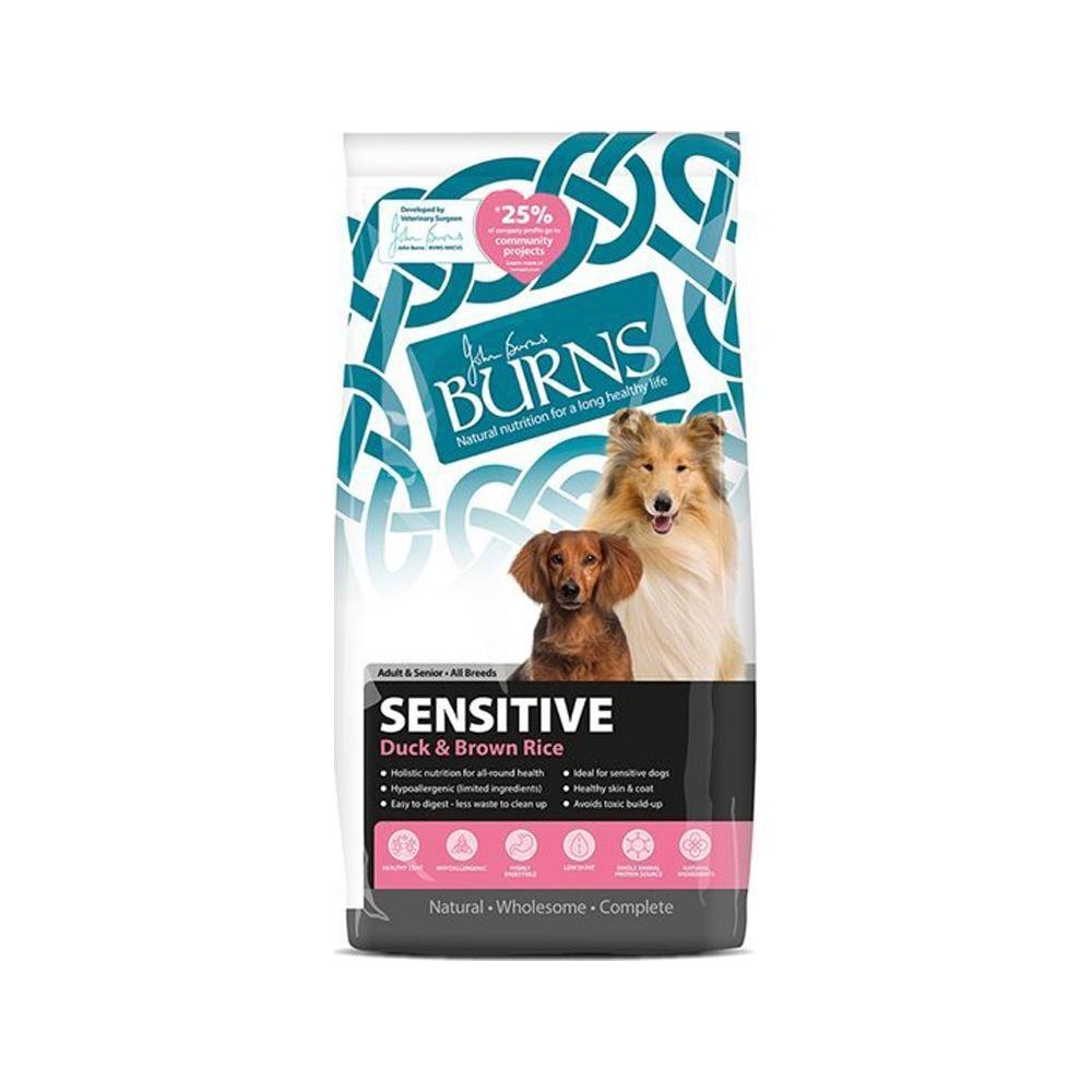 Burns - Adult Sensitive Duck & Brown Rice Dog Dry Food 2 kg