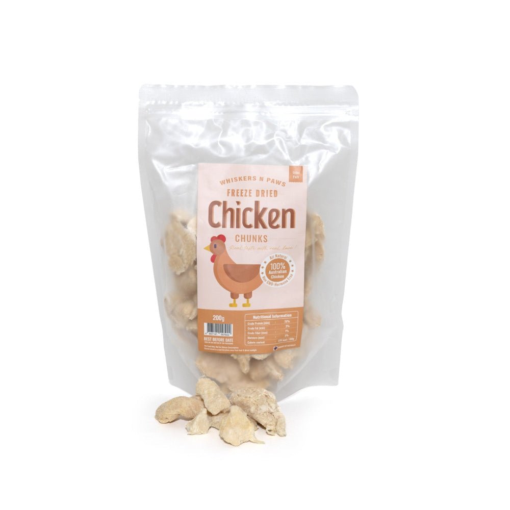 WNP Freeze Dried Chicken Breast Treats for Dogs & Cats - Image 2