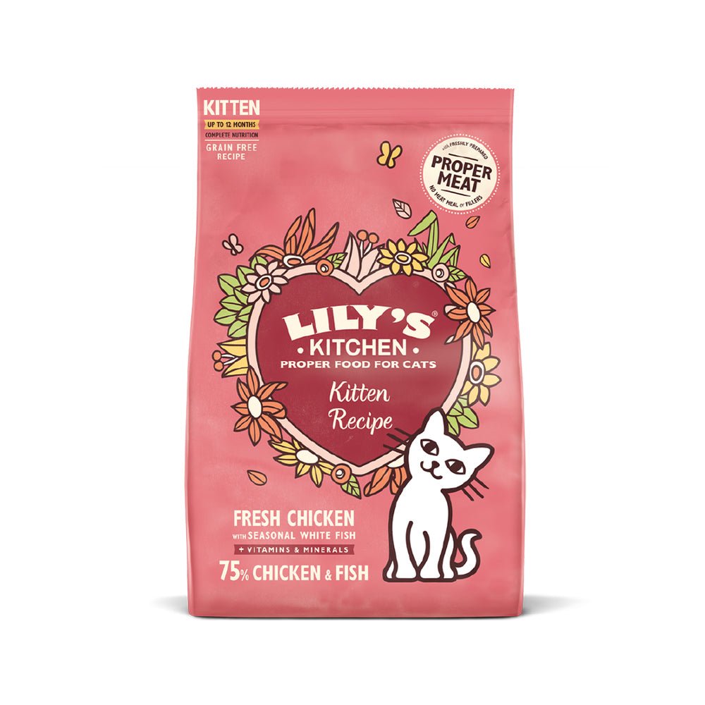Chicken & White Fish Kitten Dry Food - Image 2