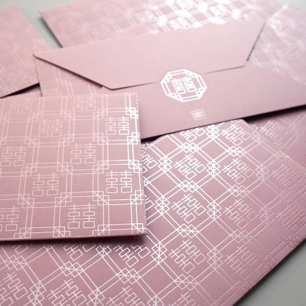 The Chinese Double Happiness Lai See Envelope (set of 6) - Image 4