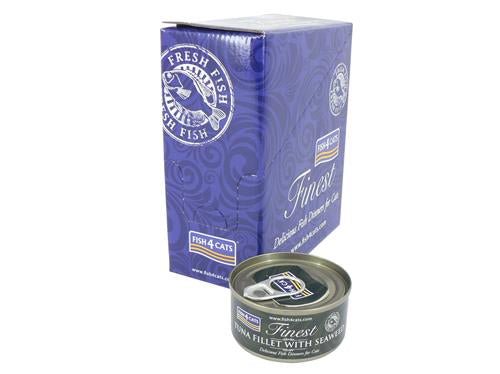 Finest Tuna Fillet with Seaweed Cat Can - Image 3