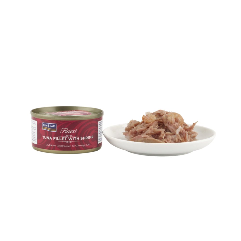Finest Tuna Fillet with Shrimp Cat Can - Image 4