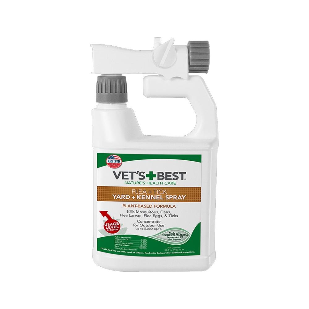Vet's Best - Flea & Tick Yard & Kennel Spray 32 oz